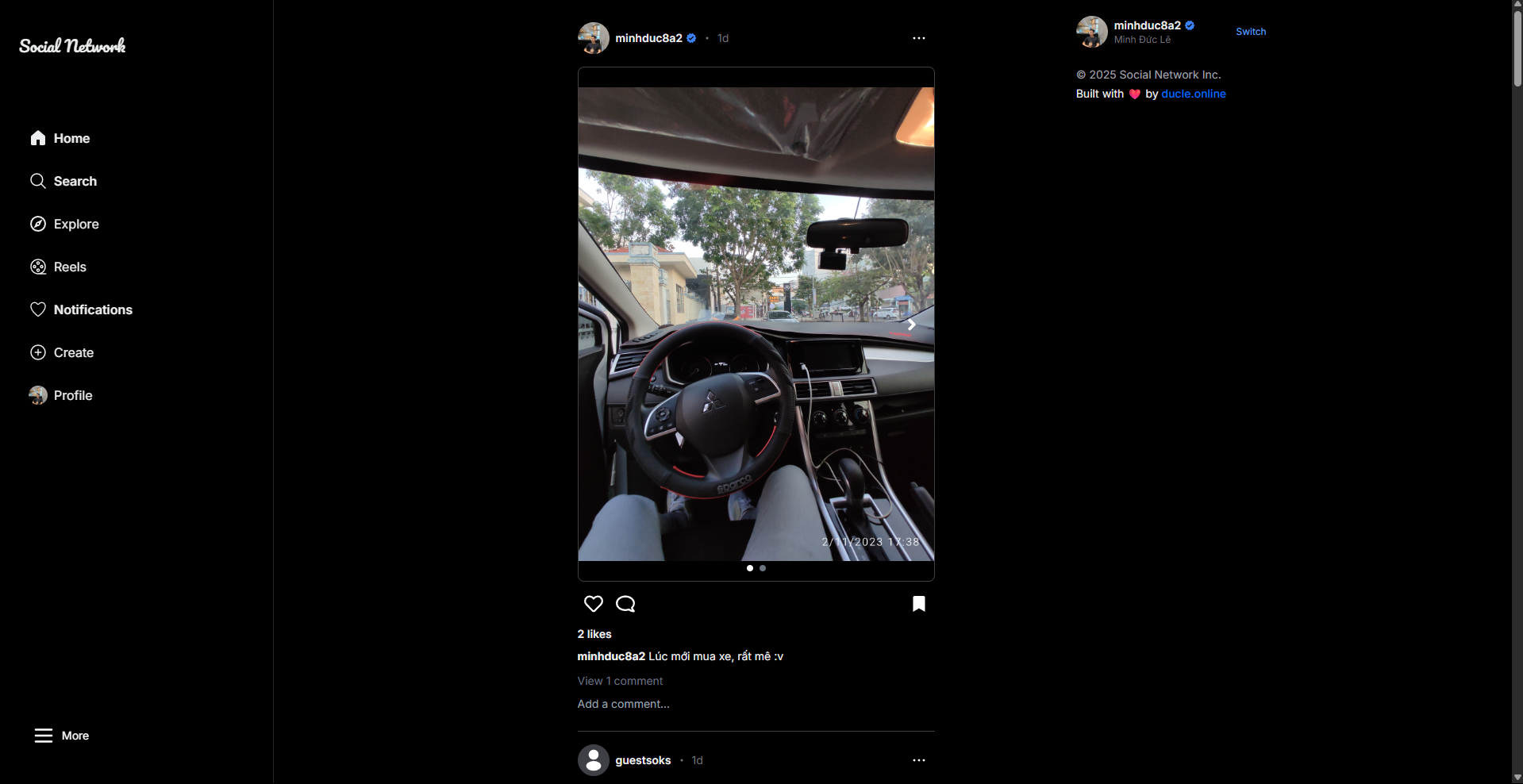 feeds screenshot